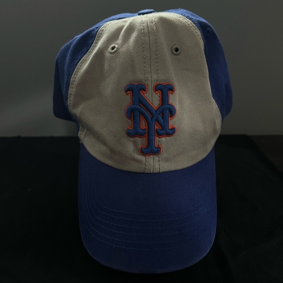 NEW YORK METS '47 UP BLUE ORANGE AND GREY MEDIUM - Picture 2 of 7